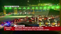 Begini Pantauan Udara Arus Lalu Lintas di Gerbang Tol Cikampek Utama