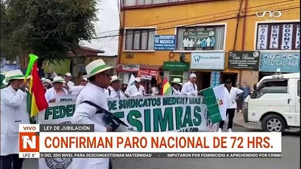 confirman paro de 72 horas