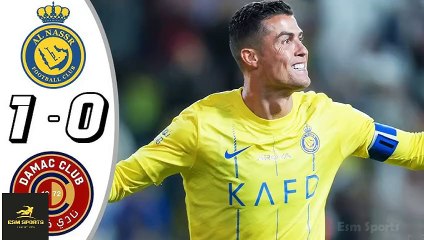 Damac vs Al Nassr 0-1 Full Highlights & All Goals Saudi League 2024