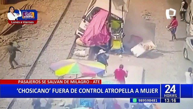Grave Accidente en la Carretera Central: ‘Chosicano’ se despista y deja grave a mujer