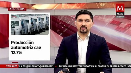 Producción automotriz cae 12.7% en marzo: Inegi