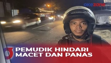 Video herunterladen: Jalur Mudik Gentong Mulai Ramai, Pemudik Pilih Waktu Tengah Malam untuk Hindari Macet dan Panas