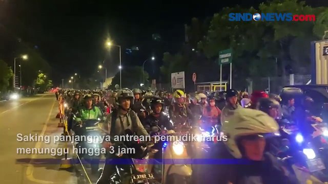 Puncak Arus Mudik di Pelabuhan Ciwandan, Pemudik Antre hingga 3 Jam