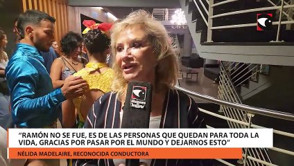 “Ramón no se fue, es de las personas que quedan para toda la vida, gracias por pasar por el mundo y dejarnos esto”