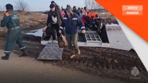 Empangan pecah ketika banjir di Rusia, penduduk dipindahkan