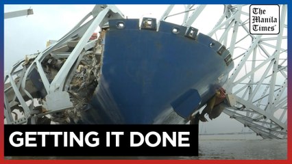 Cleanup, recovery operations start at destroyed Baltimore bridge