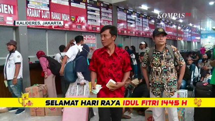 Jelang Puncak Arus Mudik, Terminal Bus Kalideres dan Stasiun Bandung Mulai Dipadati Penumpang