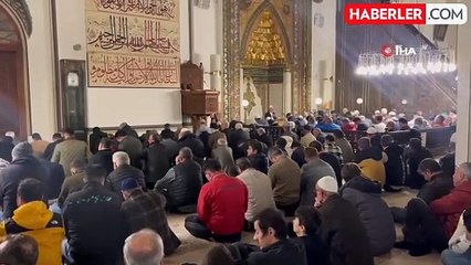Bursa Ulu Cami'de fetih duası yapıldı