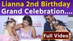 Debina Bonnerjee Daughter Lianna 2nd Birthday Grand Celebration Full Video,Mermaid Theme...
