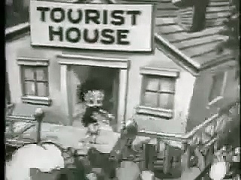 Betty Boop (1933) The old man of the mountain, animated cartoon character designed by Grim Natwick at the request of Max Fleischer.