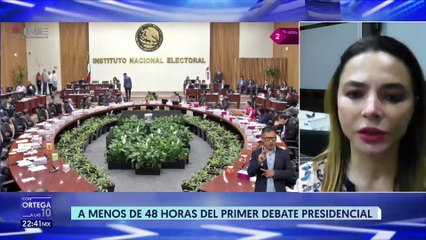 El INE será sede del primer debate presidencial: Carla Humphrey