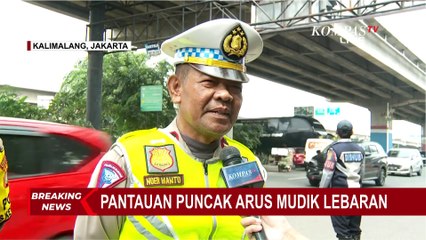 Puncak Arus Mudik di Kalimalang Diprediksi Terjadi Malam Nanti, 2 Jalur Alternatif Disiapkan