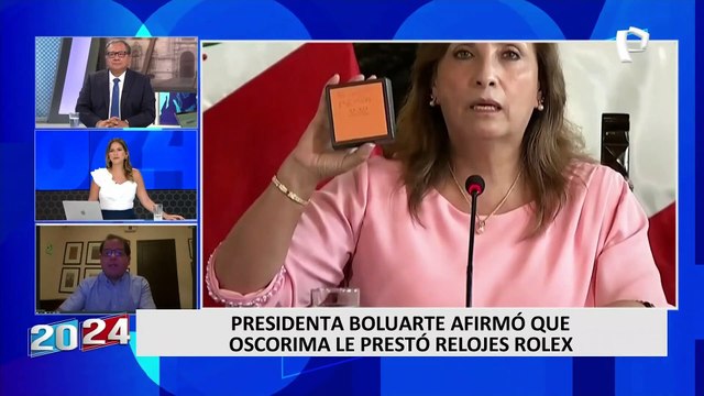 Carlos Anderson llama mentirosa a Dina Boluarte tras contradicciones por relojes Rolex