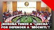 VEAN! ¡el Dr. Noroña ridiculiza a la presidenta ‘Lencha’ Taddei por defender a la botarga ‘Móchitl’!