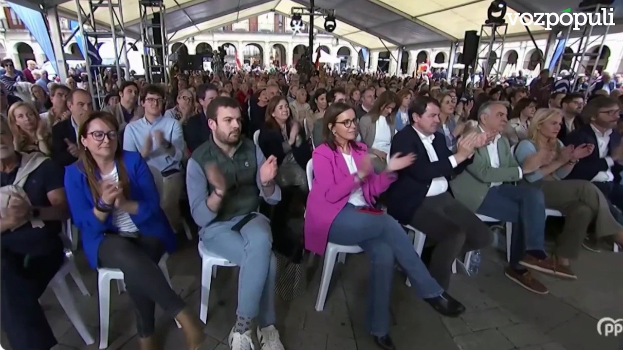 Feijóo: el voto al PP como "única garantía" de que no gobierne EH Bildu