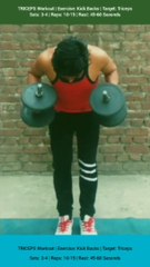 ❌ DUMBBELL KICKBACKS ✔️ Which exercise is most effective for TRICEPS? #heermlgangaputra #naturalbodybuilding