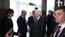 Mattarella incontra una rappresentanza della collettivita' italiana in Costa d'Avorio