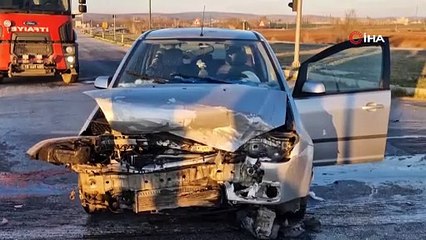 Bayram tatili yolunda zincirleme kaza: 9 yaralı