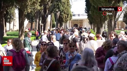 Ramazan ayında Topkapı Sarayı Mukaddes Emanetler Dairesi’ne yoğun ilgi