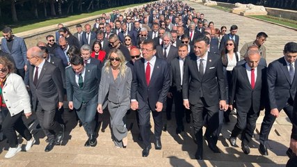 Anıtkabir'de İmamoğlu'na müdahale