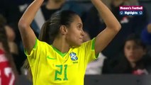 Brazil vs Argentina - Highlights - Concacaf W Gold Cup Women's Quarter Final 02-03-2024