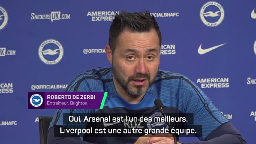 Roberto De Zerbi élogieux envers Arsenal et Mikel Arteta