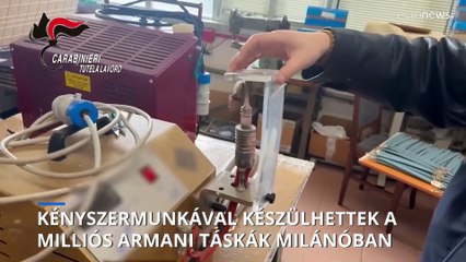 Armani botrány Olaszországban, kényszermunkával készülhettek a milliós táskák