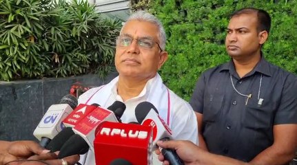 ওঁকে ফাঁসিয়ে কীর্তি আজাদের পার্টি আমাকেই সাহায্য করছে: Dilip Ghosh