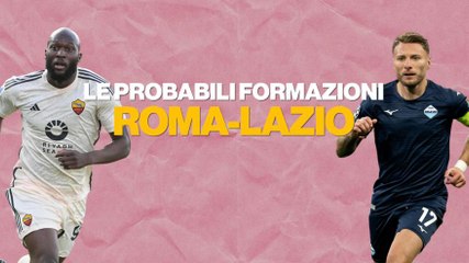 Roma-Lazio, le scelte di De Rossi e Tudor per il derby