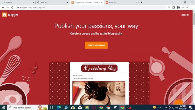 How To Create Account and Upload Theme in Blogger 2023 in Hindi _ Blogger me Account Kaise Banaye..