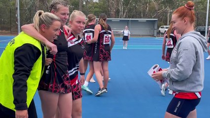 2024 HDFNL netball round one: Mount Pleasant v Heathcote (second quarter)