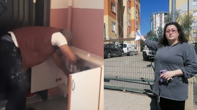 Silivri'de kiracısını evden çıkarmak için su miktarının borusunu kesti