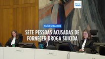 Sete pessoas julgadas por fornecer droga suicida a mais de 600 pessoas nos Países Baixos