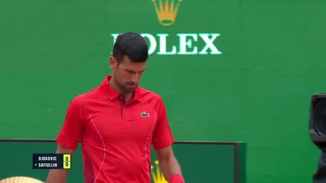 Monte Carlo - Djokovic en mode TGV