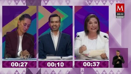 Candidatos rechazan el formato del primer debate presidencial