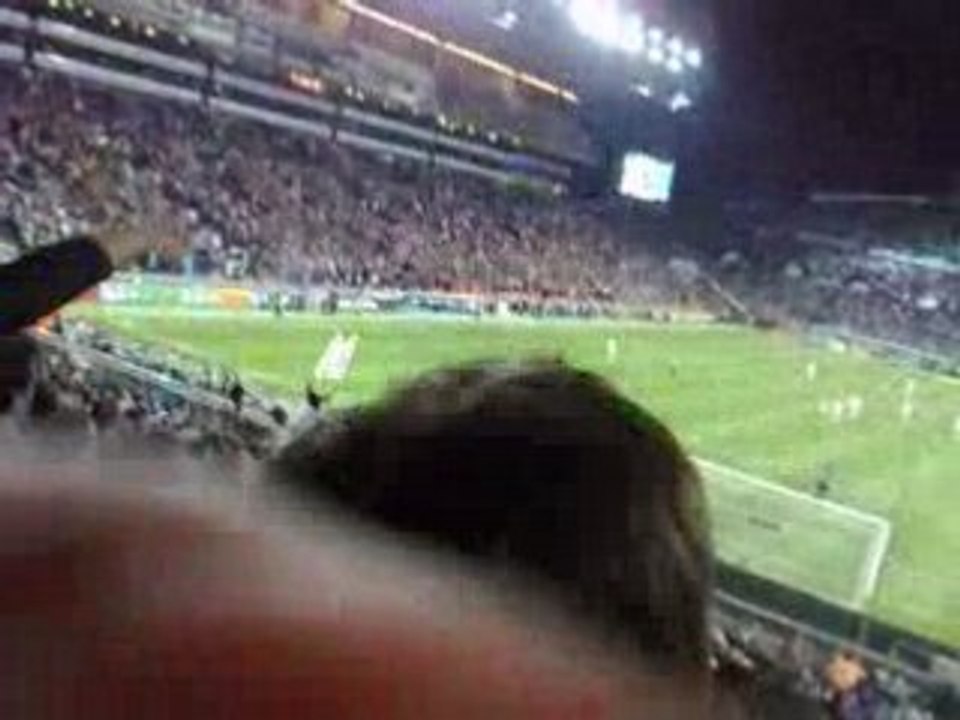 OM - Lyon 2008 - Virage Sud - Ultras 84 ambiance fin