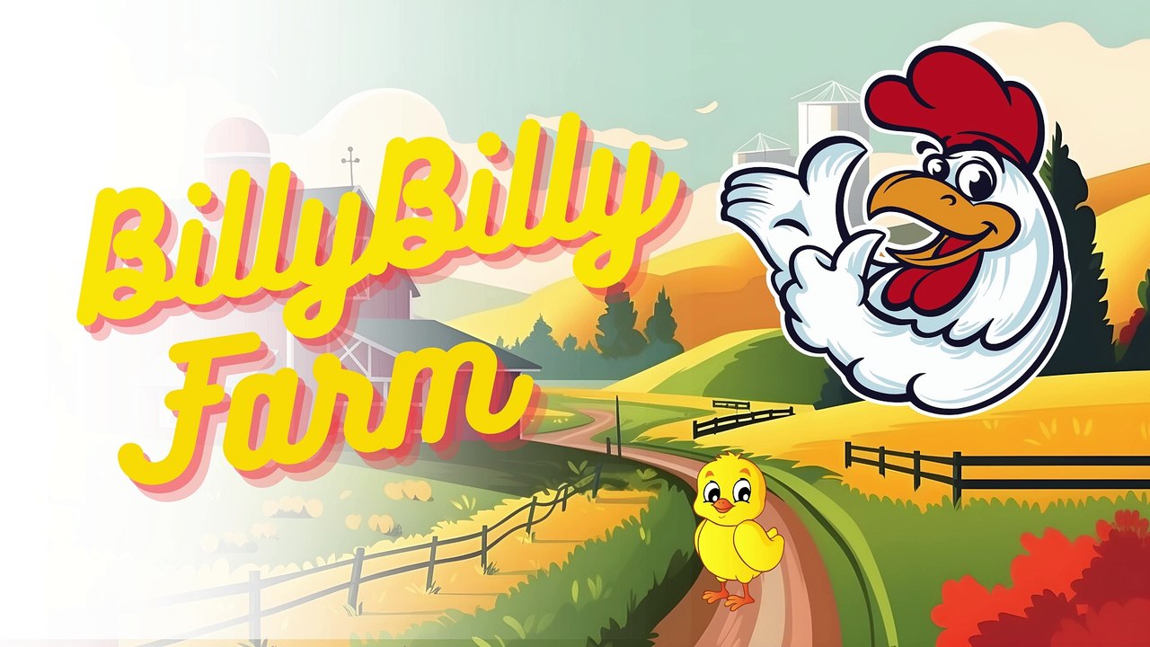 Farm Friends: Billy Billy Farm. Educational Animation for Kids. Let's Learn Animals.
