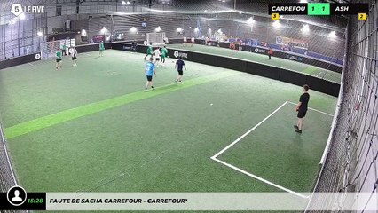 Faute de Sacha carrefour - carrefour*