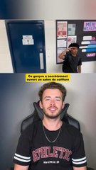 Ce garçon a ouvert un salon de coiffure dans son école