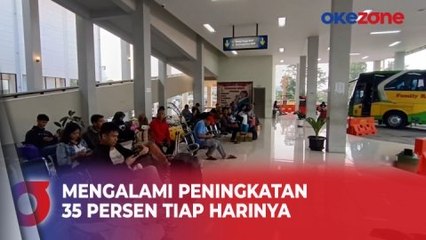 Terminal Tingkir Salatiga Mulai Dipadati Pemudik