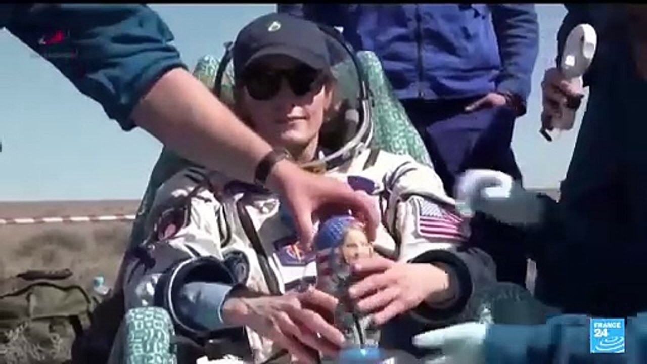 Espace : trois astronautes de retour sur terre après un séjour dans la Station spatiale internationale