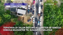 Pemudik Pasrah! Pantauan Udara Jalan Lintas Sumatera Macet Parah Sepanjang 12 KM