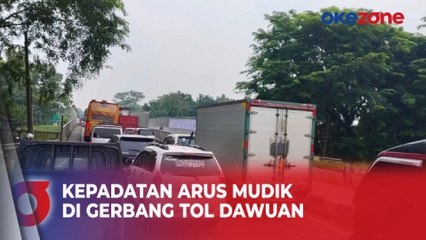 Dampak One Way, Gerbang Tol Dawuan Macet 3 Kilometer