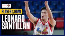 PBA Player of the Game Highlights: Santi Santillan powers Rain or Shine vs. Blackwater