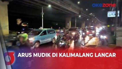 H-4 Idul Fitri, Arus Mudik di Jalan Raya Kalimalang Terpantau Ramai Lancar