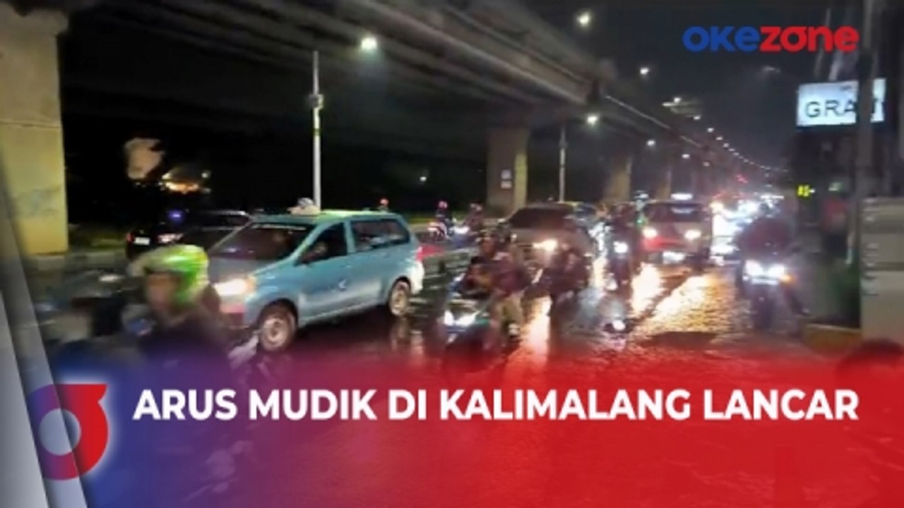 H-4 Idul Fitri, Arus Mudik di Jalan Raya Kalimalang Terpantau Ramai Lancar
