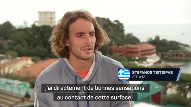 Monte Carlo - Tsitsipas : C'est mon habitat naturel