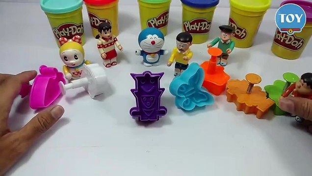 Đồ chơi Doremon - Đất nặn PlayDoh tạo hình nhưng con vật dễ thương cùng Nobita và các bạn Dailymotion