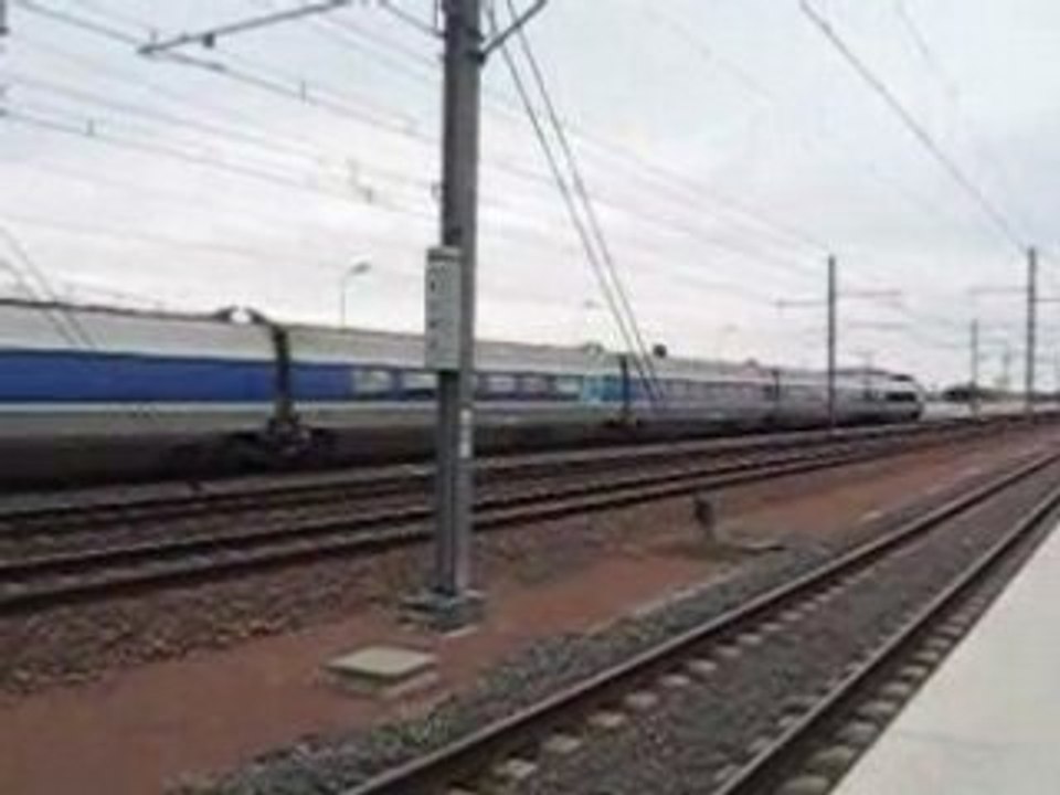 TGV PSE + ANNONCE VOIE A