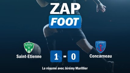 ASSE : dans la souffrance, les Verts l'emportent sur Concarneau